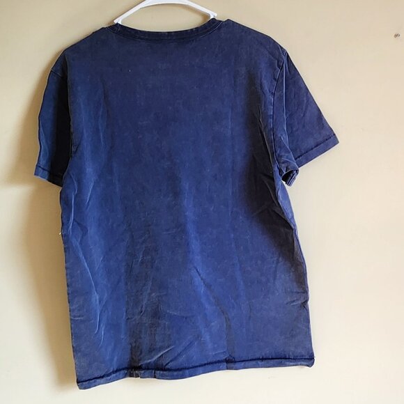 American Eagle Outfitters - Mens Blue T-Shirt New With Tags Size Medium - Picture 3 of 4